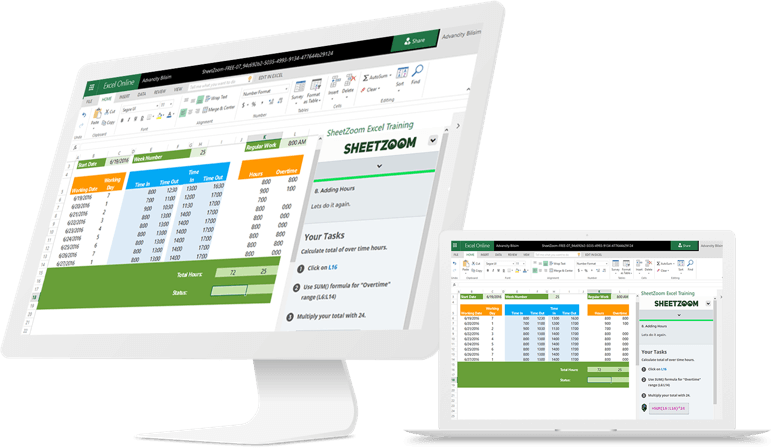 Learn Excel Online Training and Tutorials - Learn Excel Online with ...